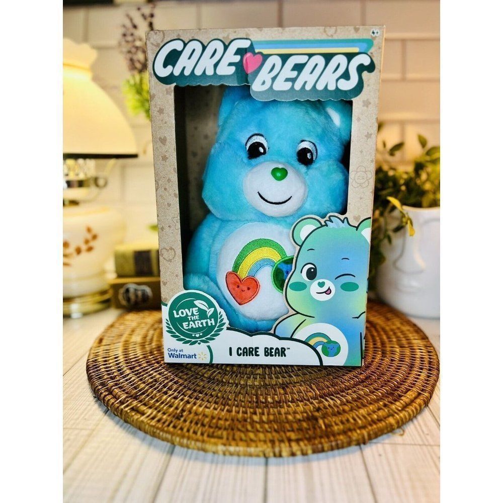 Care BEARS Love The Earth I CARE BEAR 14" Plush WALMART EXCLUSIVE 2022 Recycle